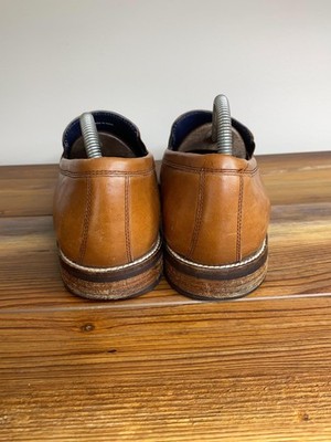 Cole Haan Grand.OS Shoes Mens 9M Tan Leather Slip On Oxford  display picture 1