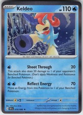 Keldeo 019/086 Rare Chaos Rising Pokemon Holo Near Mint