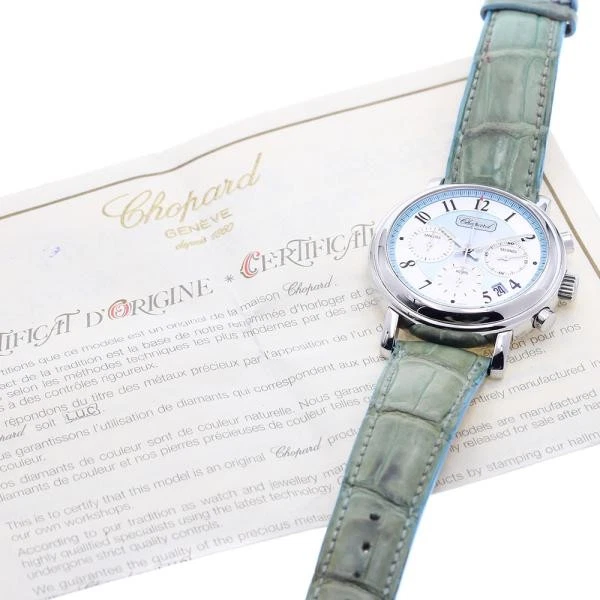 Chopard — Chopard 16/8331/13 39mm SS Silver Dial Automatic Watch #C14209