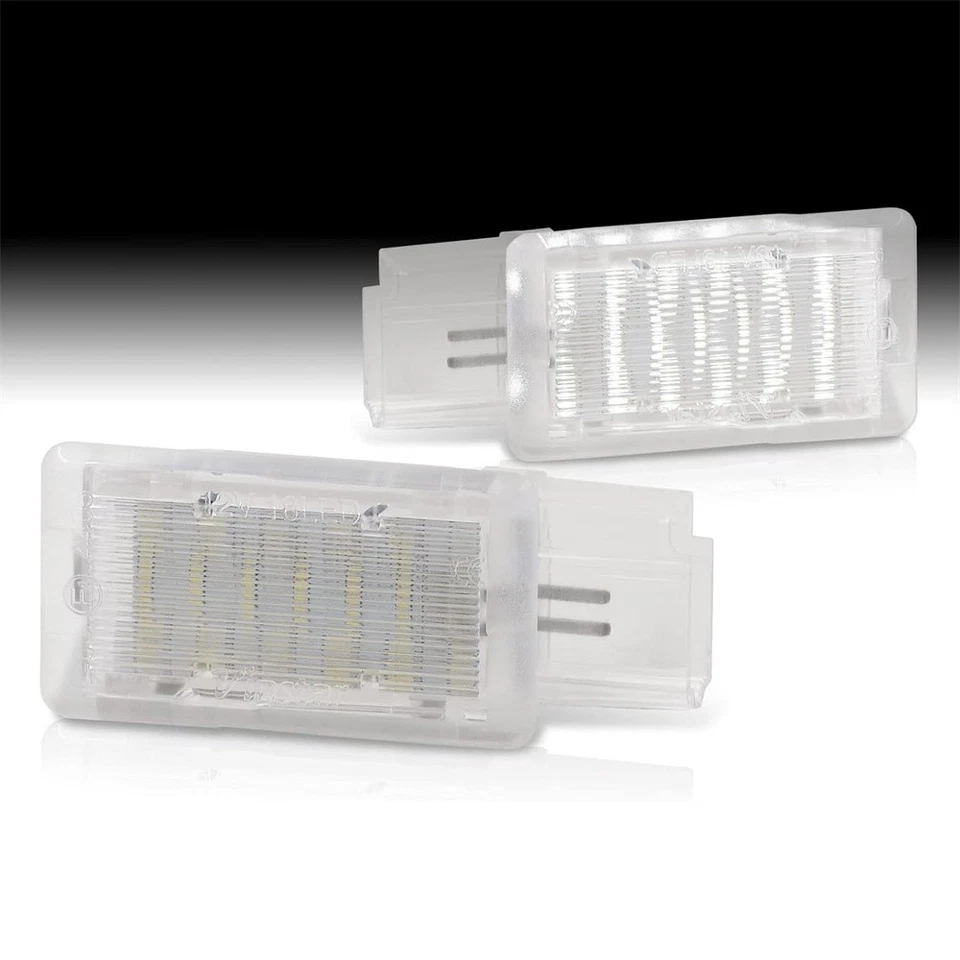 White LED Trunk Cargo Light Lamps For Chevy Camaro 2010-17 Corvette Malibu Cruze - Image 2 of 4
