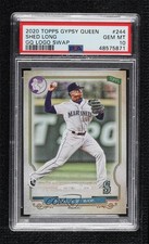 2020 Topps Gypsy Queen GQ Logo Swap Shed Long #244 PSA 10 GEM MT n0c