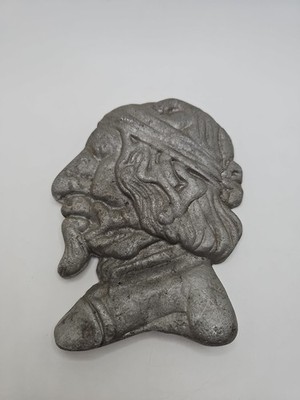 Vtg Phallic Sex Sculpture Cast Metal Whats on a Mans Mind Freud