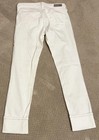 AG Adriano Goldschmied Women's Jeans White Stevie Cuff Size 25 — photo 4