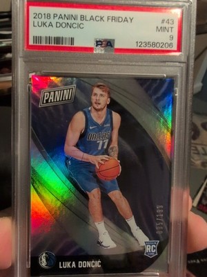 Luka Doncic Rookie 2018 Black Friday #005/199