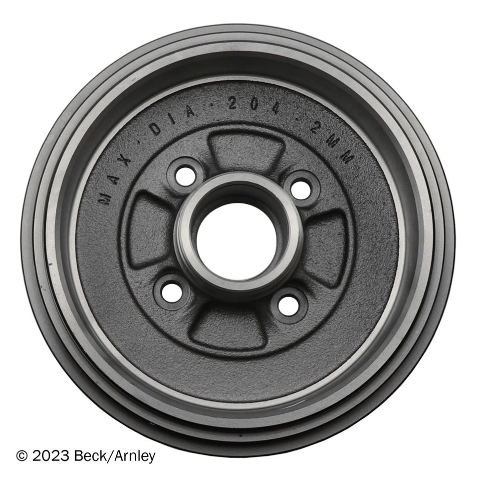 Tambor de freno premium Beck Arnley 083-3576 para Nissan Micra Versa Note 12-19 Foto 4 de 4