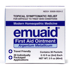 Emuaid 30-Day Travel Pack Ointment Convenient Single-Use Packets For Eczema
