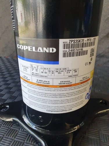 COPELAND EMERSON ZPS35K7E PFV 130 230V 1PH 60HZ SCROLL CENTRAL AIR AC COMPRESSOR