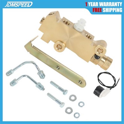Front Drum Rear Brake Proportioning Valve & Mount PV2 Brass Disc/Drum Disc