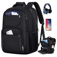 Travel Laptop Backpack, 17 Inch Extra Large Laptop Backpack with USB Charging...