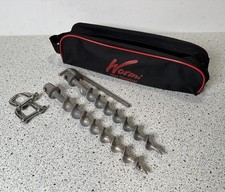 Wurmi Profiwurm Set mit Edelstahlschäkeln und Tasche
