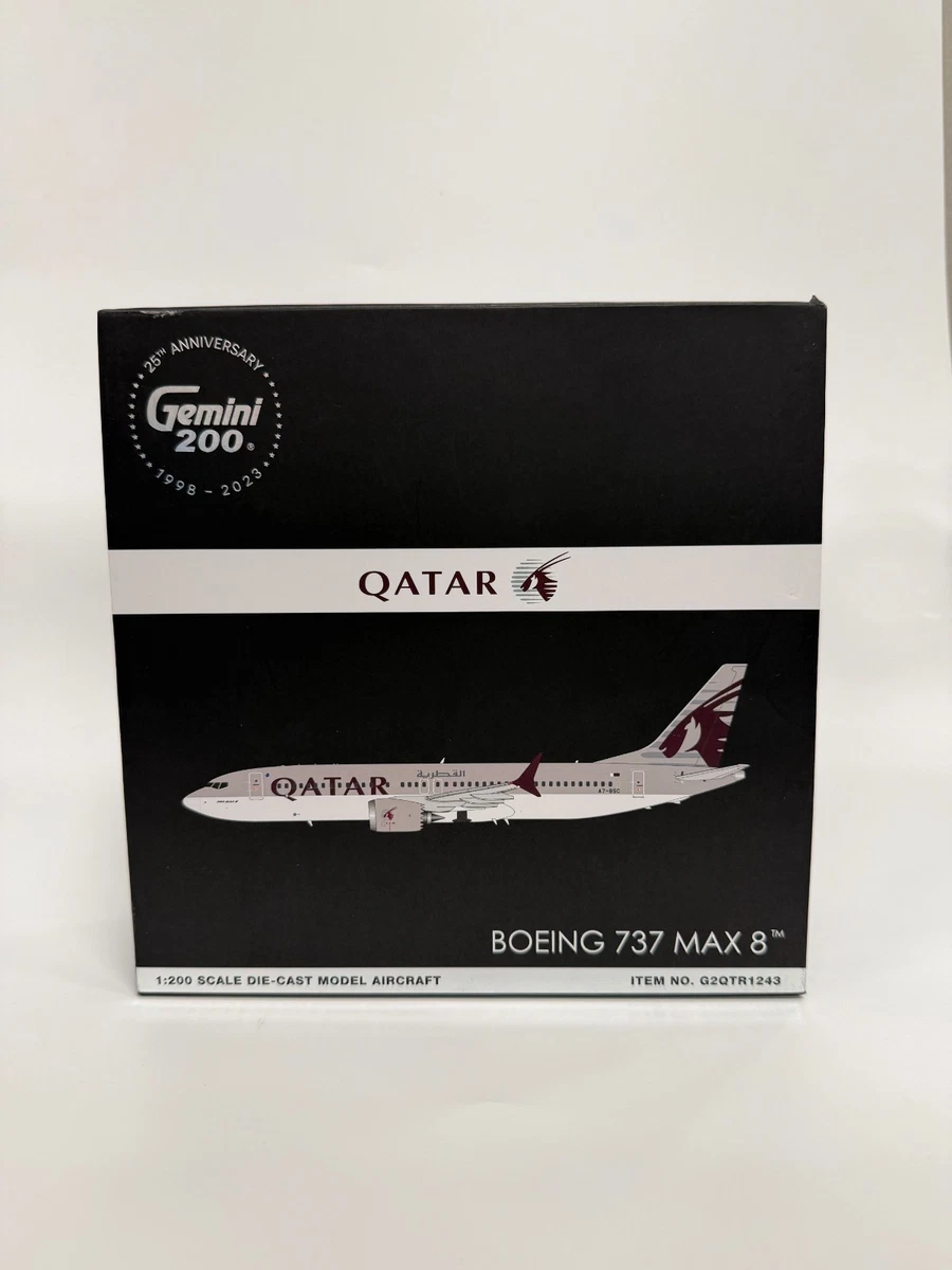 Qatar Airways In Contemporary Diecast Aircraft & Spacecraft for