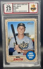 Will Smith RC 2017 Topps Heritage Minors #45 Dodgers