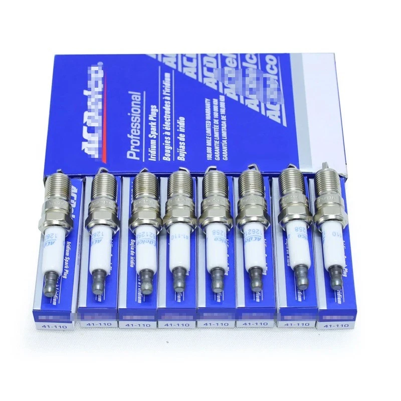 New 8Pcs OEM 12621258 41-110 Iridium Spark Plugs for Chevy Hummer 4.8L 5.3L 6.0L - Image 3 of 4