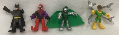 Fisher-Price Imaginext DC Super 3 Batman + Jester + Doctor Doom + Doctor Octopus