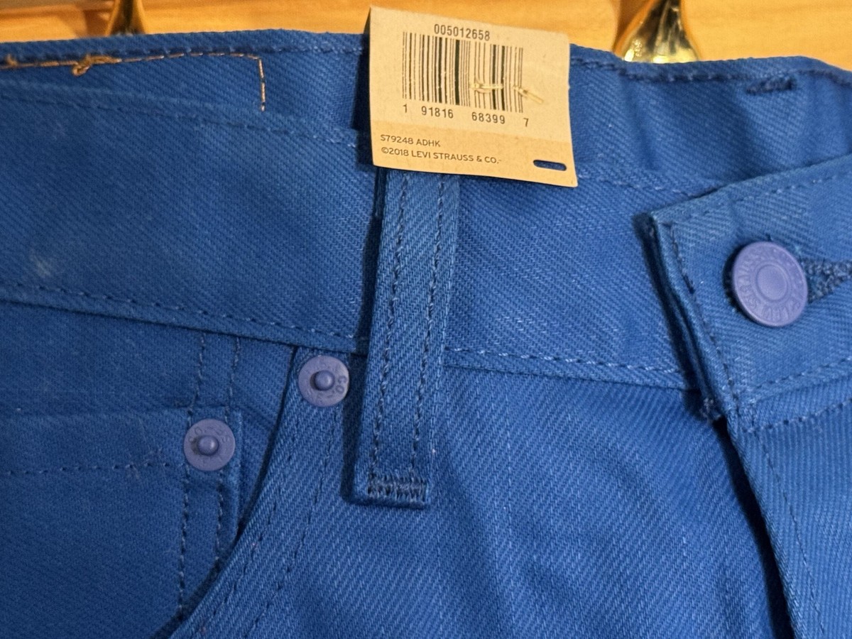NEW Levi's Raw Denim 501 34