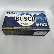 Duke Cannon Busch Beer Soap for Men Sandalwood 10oz USA Big Brick Refreshing