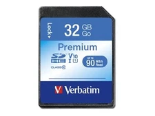 Verbatim Premium 32GB SDHC Class 10 10MB/s 10MB/s Class 10 43963