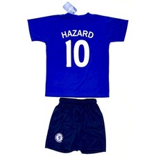 Offizielles Hazard Chelsea Trikot + Shorts Kit 10 Jahre Unterpreis