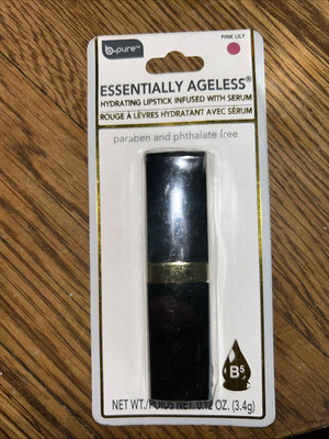 B- Pure Essentially Ageless Hydrating Lipstick Infused With Serum (Pink Lily)