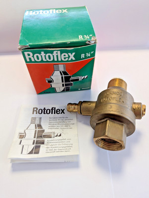Flamco Rotoflex R 3/4 Absperr- & Entleerungsarmatur DIN 4807-5 Ausdehnungsgefäß