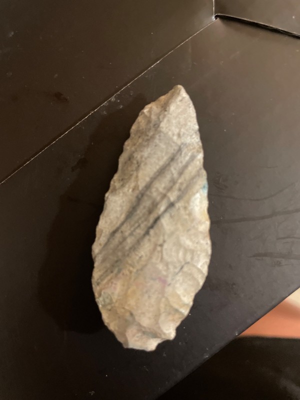 arrowhead found along the Mississippi River