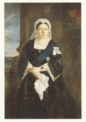 ***ORIGINAL POSTCARD***KÖNIGIN-QUEEN VICTORIA-ADEL-ROYAL-LONDON-KÖNIGSHAUS