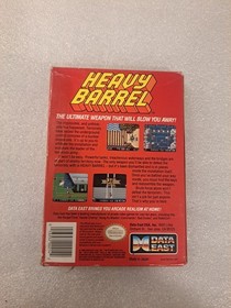 Heavy Barrel - Cartridge With Box - Nintendo Nes - Tested Clean!