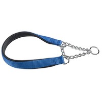 Hundehalsband Ferplast Daytona Xl, Nylon Gepolstert, Verstellbar, Blau, 50-60 Cm