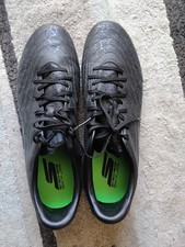 sketchers skx_01 size 10, black astro turf football boots