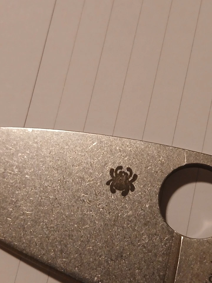 Navaja de bolsillo ligera Spyderco Manix 2 azul Foto 3 de 4