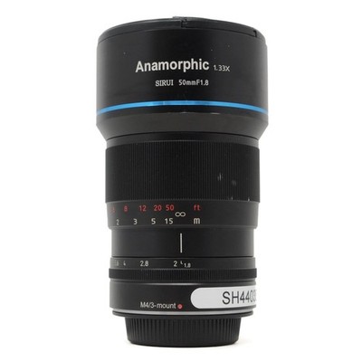Gebrauchtes Sirui 50mm f1.8 1.33x Anamorphic Objektiv für Micro 4/3rds (SH44038)