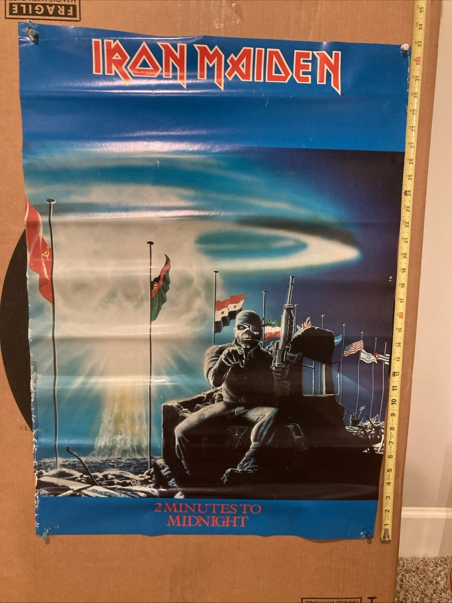 Preços baixos em Cartazes originais de Iron Maiden | eBay