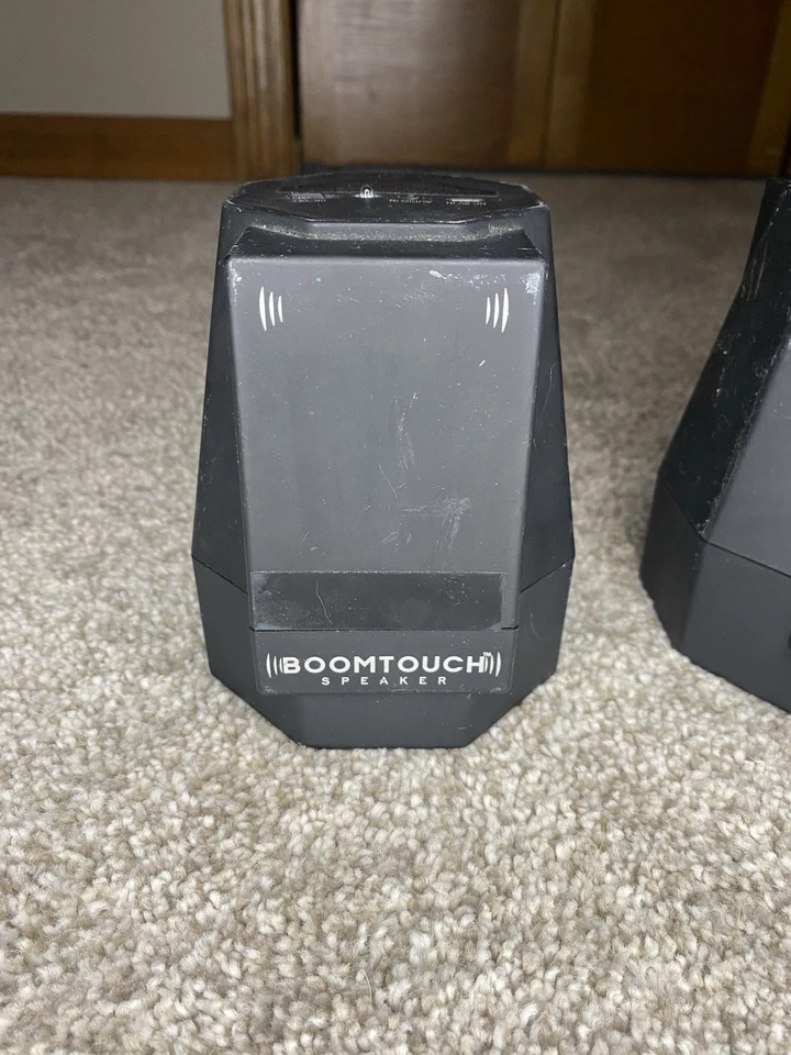 2X Altavoz Teléfono Inteligente Portátil Inalámbrico Boomtouch Negro Ligero Lote de 2 Foto 2 de 4