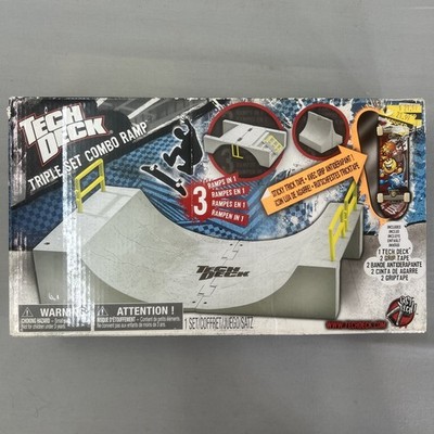 Tech Deck Triple Set Combo Ramp World Industries Flame Boy~ New In Box Skate