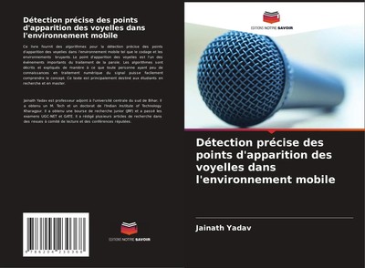 Détection précise des points d'apparition des voyelles dans l'environnement...