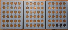 Lincoln Cents Complete Book Whitman Album Number Two - 1941 to 1974 P, D, S