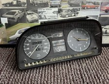 Bmw E28 5-series Euro Instrument Cluster Speedometer Clock Tachometer Vdo Oem