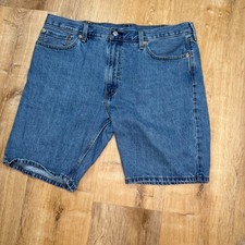 Levi's 405 Denim Jean Shorts Mens Size 40 Regular Fit Blue Casual