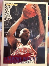 1994-95 Fleer Rookie RC #347 Sharone Wright Philadelphia 76ers Basketball Card. rookie card picture