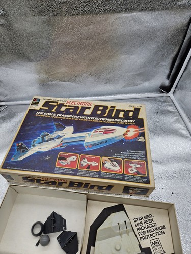 1978 Milton Bradley Electronic Star Bird Space Ship! In Box! Works! 100% Comp.! - Picture 3 of 7