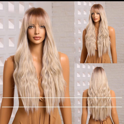 Long Blond Hair 