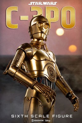 Hot Toys Star Wars C-3PO 1/6 Scale Figure #2171 NEW Sealed Shipper
