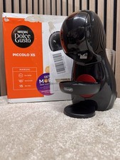 Dolce Gusto Delonghi Piccolo XS Black Pod Coffee Machine