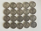 Walking Liberty Half Dollar Lot 20 Pieces 90 % Silver...