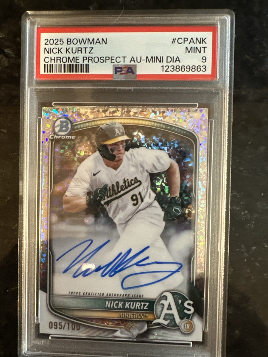 2025 Bowman - Chrome Prospect Autographs Nick Kurtz #CPA-NK