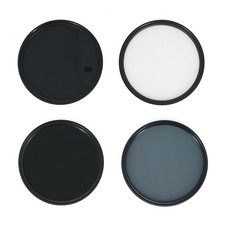 Tiffen 77mm Filter Lot - UV, ND 0.9, ND 1.2 Kalimar PL Polarizer w/ Case