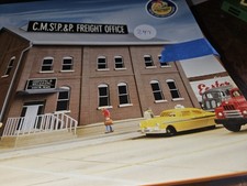 HO SCALE FREIGHT OFFICE, CORNERSTONE,  UNASSE...