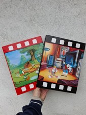 TINY TOON ADVENTURES - 2 Quaderni Raccoglitori Ad Anelli A4 Scuola Vintage 1991