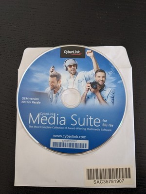 CyberLink Media Suite DVD