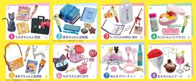 Re-ment Sailor Moon Crystal Sailor Senshi Everyday All 8 Types Box  From Japan